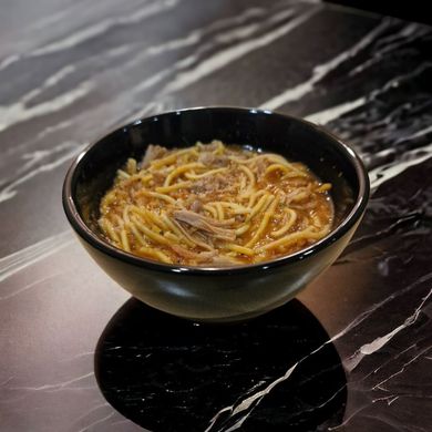 100% Сублімат. Запечені спагетті “Болоньєзе” з телятиною та томатами